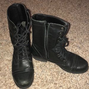 steve madden combat boots